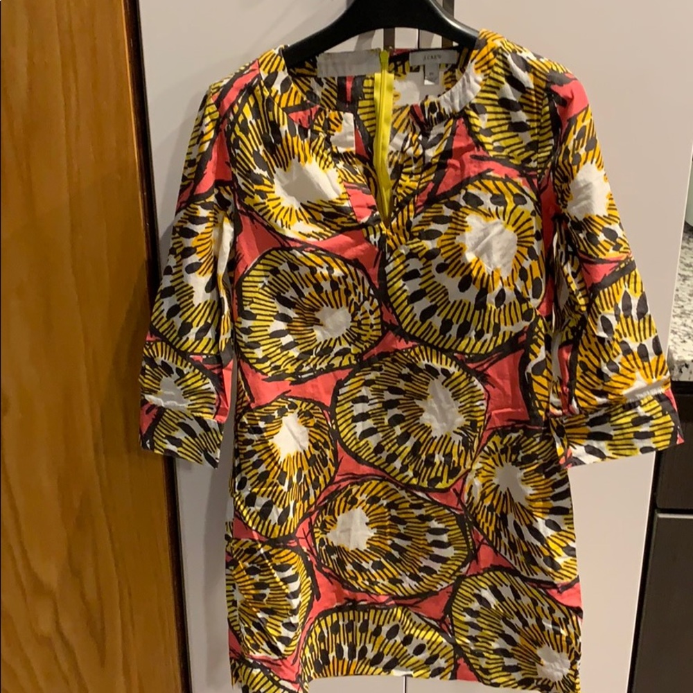 JCrew 3/4 Sleeve Shift Dress